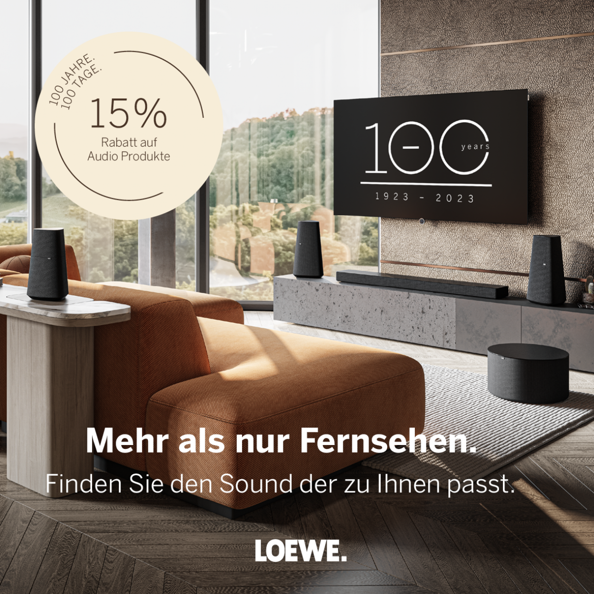 Loewe Summer Promotion - finden Sie den Sound der zu Ihnen passt. 